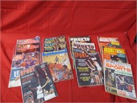Vintage football magazines.