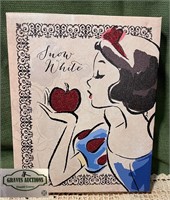 Snow White Canvas 8x10