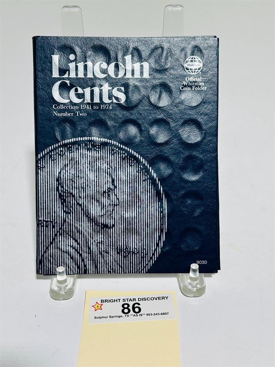 Complete Lincoln Penny Collectors Book