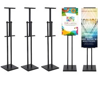Honoson 5pcs Poster Stand  Adjustable to 60in