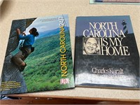 Two North Carolina coffee table books