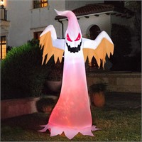 VIVOHOME 8ft Halloween Inflatable Red Ghost