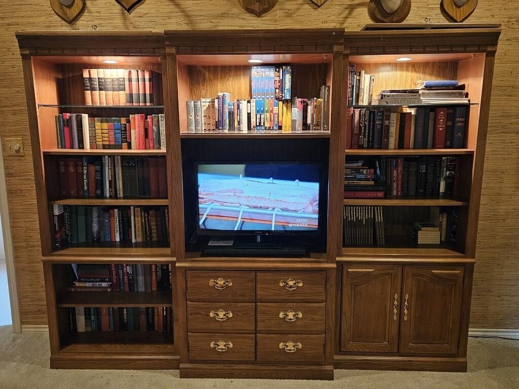 3- Piece Traditional Entertainment Center (only)