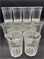 (16) Clear Glass Luminarc Tumblers