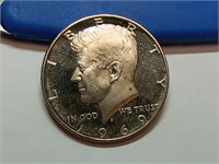 OF) 1969 S silver proof Kennedy half dollar