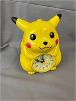 Vintage Pikachu Quartz Alarm Clock with Red Cheeks