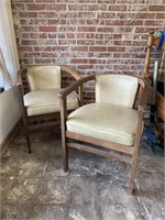 Pair 1970s Office Chairs
