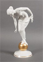 Rosenthal German Porcelain Figure of 'Fortuna'