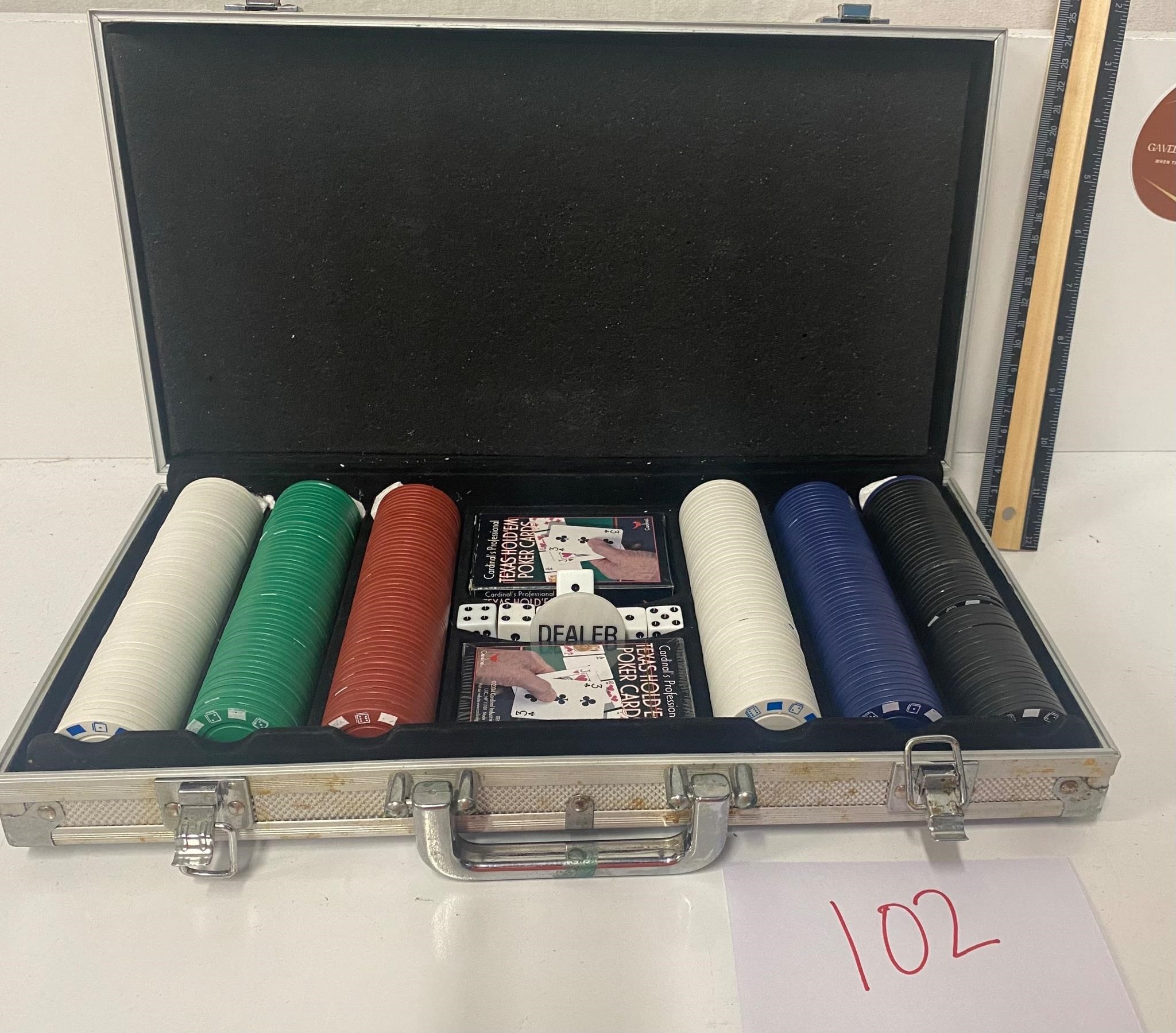 Poker set brand new all pieces inside