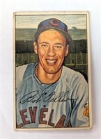 1952 Bowman Bob Feller Baseball Card #43