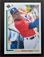 1991 Upper Deck Michael Jordan Baseball Card SP1
