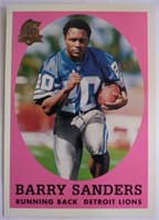 1996 Topps Barry Sanders Throwback Card