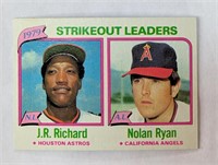 1980 Topps '79 Strikeout Leaders Ryan & Richard