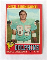 1971 Topps Nick Buoniconti Card #147