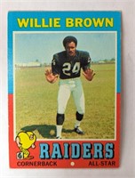 1971 Topps Willie Brown Card #207