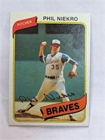 1980 Topps Phil Niekro Card #245