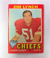 1971 Topps Jim Lynch Chiefs Card #232