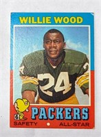 1971 Topps Willie Wood Card #55