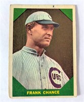 1960 Fleer Frank Chance Baseball Greats Card