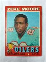 1971 Topps Zeke Moore Card #43