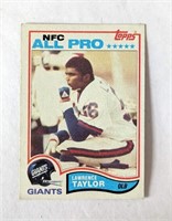 1982 Topps LT Lawrence Taylor Rookie Card