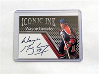 Iconic Ink Wayne Gretzky Facsimile Auto Card