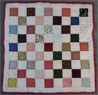 Checker Table Top Quilt