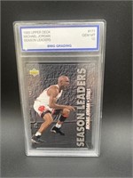 1993 Upper Deck, Michael Jordan series leaders