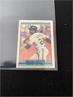 1992 Cracker Jack - Barry Bonds miniature Donruss