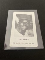 Lou Brock (no date) Sealed