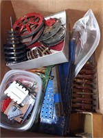 Box Of Erector Parts With Motors  # 5
