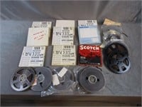 Assorted Polyester Recording Tape Reels