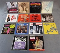 45 RPM Vinyl Records with Sleeves Lot