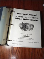 Overhaul Manual AVCO Lycoming  Engine $200