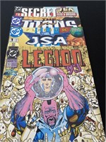 4-DC books. Legend 93, JSA 2000, The Titans and