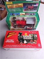 2 NOS Battery Operated Locomotives