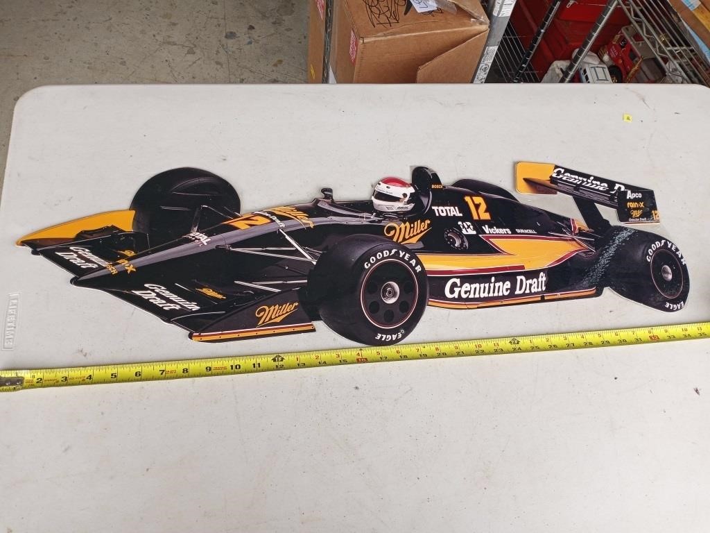 36" Miller Racing Signed Promo-Double Sided