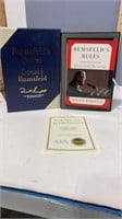 Signed Rumsfeld’s Rules by Donald Rumsfeld with