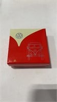 Volkswagen poly flame lighter and matches.