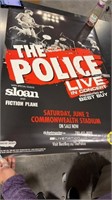 Police concert poster
