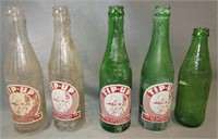 Tip Up & Bubble Up Soda Bottles