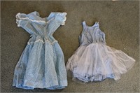 1940's Child Dresses set of 2