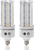 NEW $48 2PK LED Corn Light Bulbs 600w