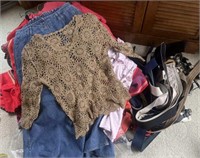 Pile of women’s clothes & accessories - most Sm-M