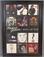 Michael Jackson King Of Pop Framed Picture