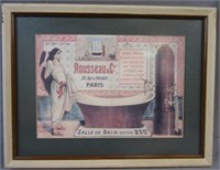 Rousseau & Cie Paris Framed Picture