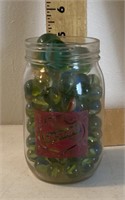 Falstaff jar of marbles
