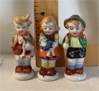 3 ceramic Japan and Occupied Japan figures