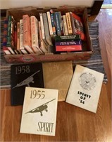 Books and yearbooks lot