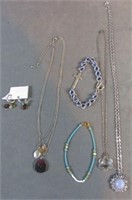 Blue Jewelry Lot